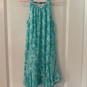 Vineyard Vines Girls Patterned Sleeveless Dress